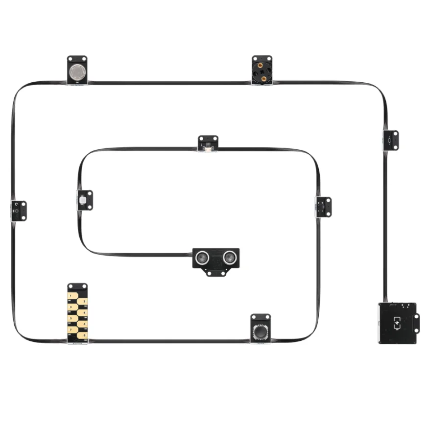 Robot modulaire programmation mBuild Makeblock valise d'expérilentation avec carte CyberPi