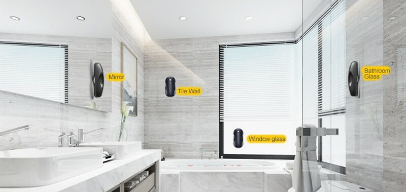 Robot Nettoyeur Laveur de Vitres Navigation Intelligente W2 Tosima
