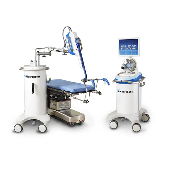 Robot opératoire coupe Flex® Medrobotics medical