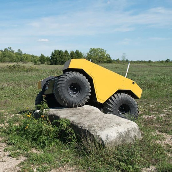 Robot Leobotics - Robot Plateforme Mobile Terrestre Autonome Warthog Clearpath 5