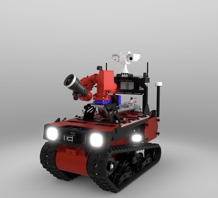 Robot Leobotics - Robot Pompier Tec800 Angatec 2