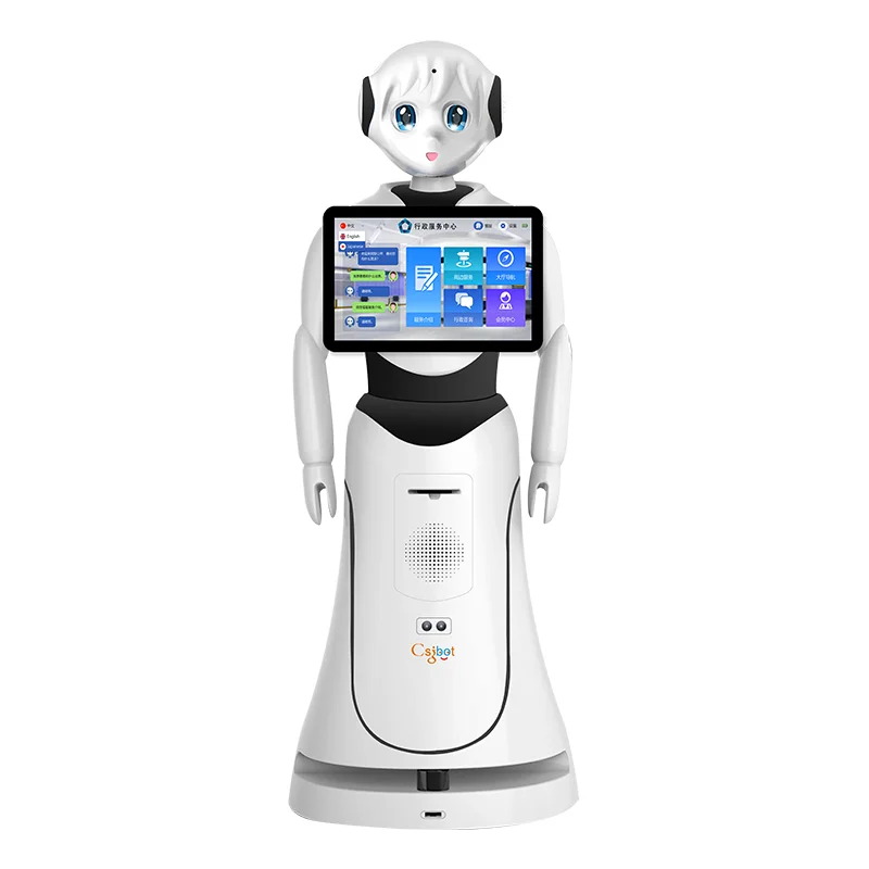 Robot Réception CSJBot Alice salutation intelligente business - Image 2