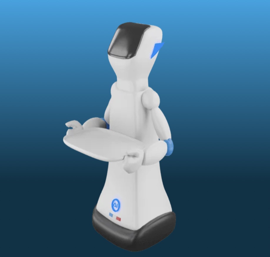 Robot Leobotics - Robot Service Compagnon Domestique Connecte Stellar Ai Robotics 1