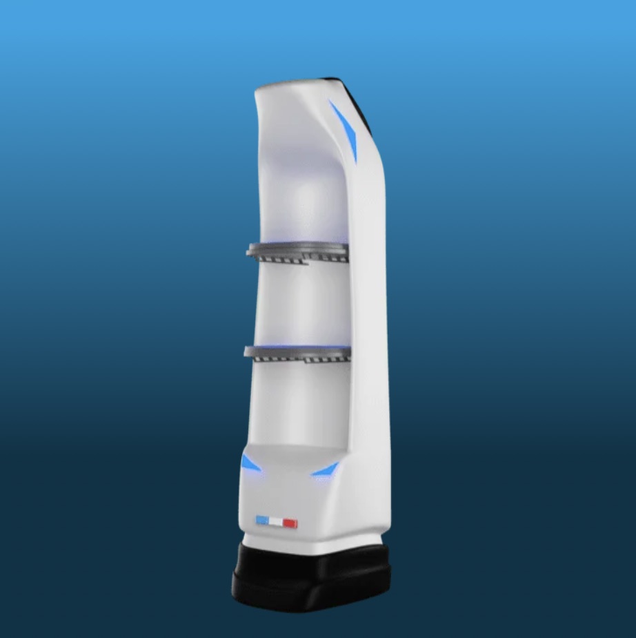 Robot Leobotics - Robot Service Compagnon Intelligent Connecte Ugo Ai Robotics 2