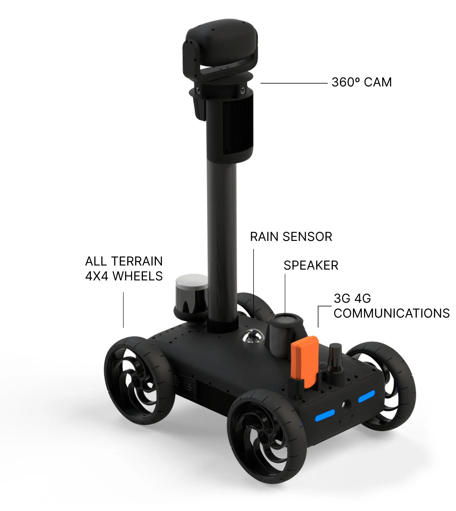 Robot de surveillance professionnel Watchbot Surveillance Star Robotics - Image 3