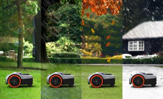 Robot Tondeuse à Gazon Gestion multizone sans Fil i105E Navimow