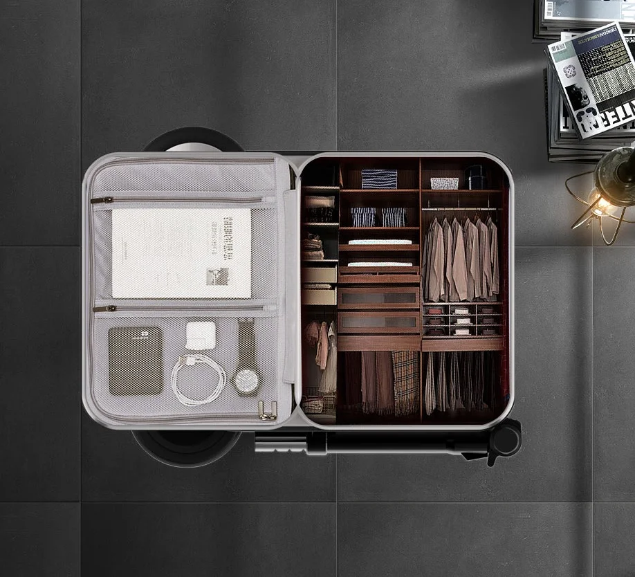 Robot valise électrique de déplacement flexible SE3S Airwheel - Image 4