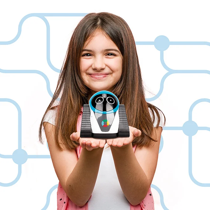 Robot Woki Buki France Xtrem Bots - Mon premier robot à coder jouet programmation éducatif + 81x pièces plateau de jeu à moduler & 32x Jetons - Image 8