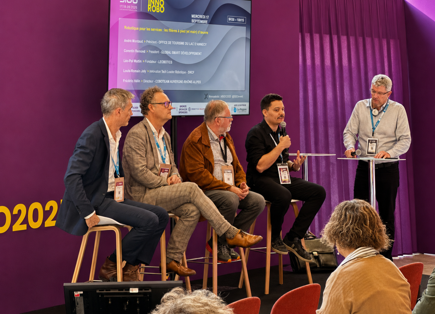 Salon professionnel et événement robotique (SIDO) — Leobotics