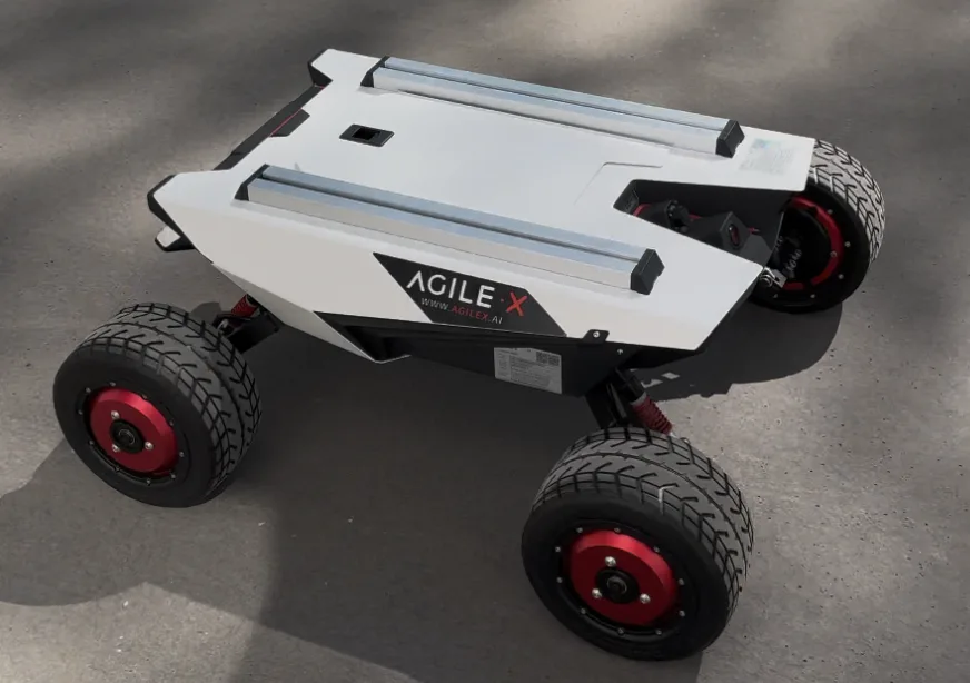Illustratie: Mobiele AGV AMR-basis en -levering — 5/6