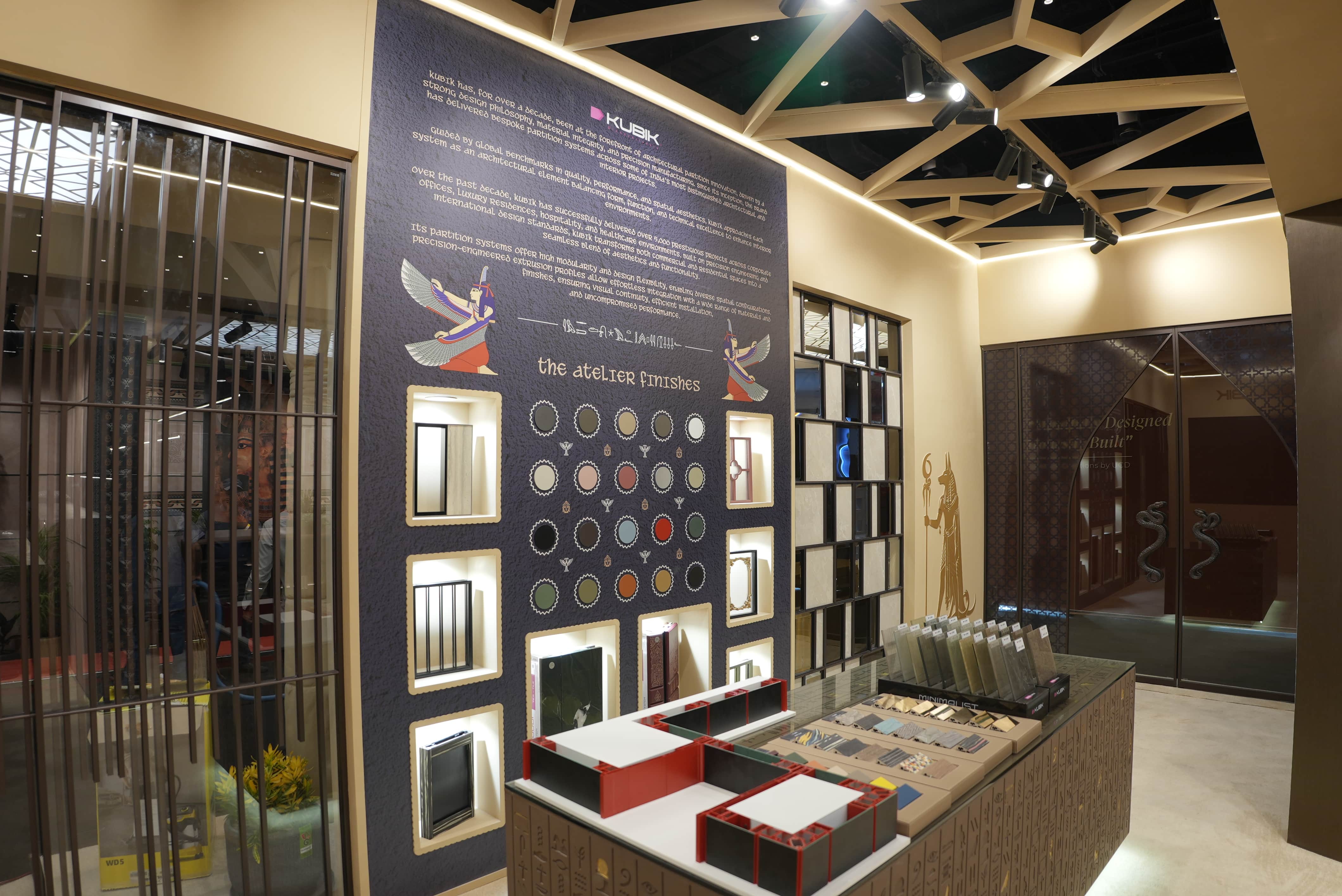 Exhibition Stall Designs at the international expo by Vasant Creative
