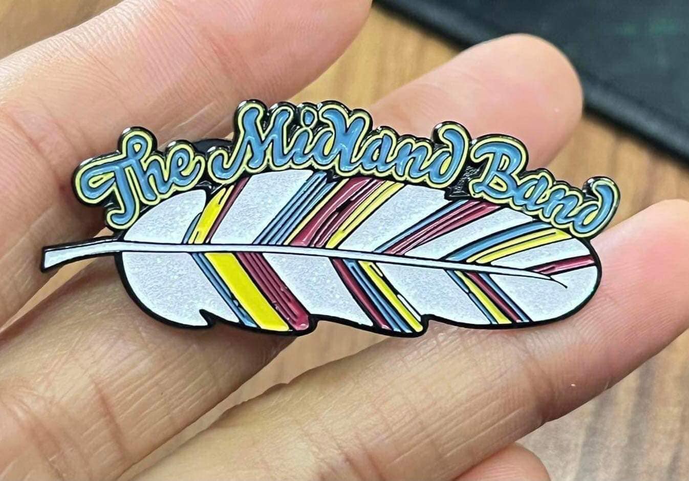 Midland Band Feather Pin