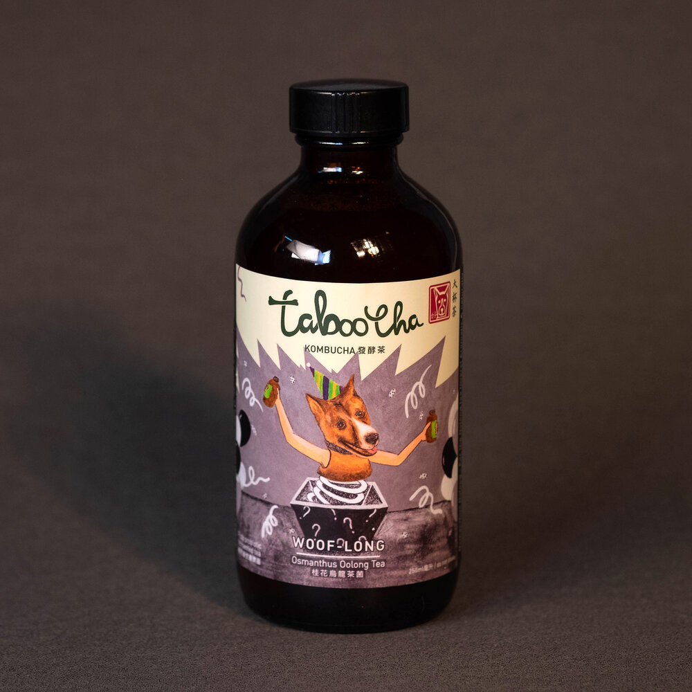 WOOF-LONG桂花烏龍茶菌OSMANTHUS OOLONG