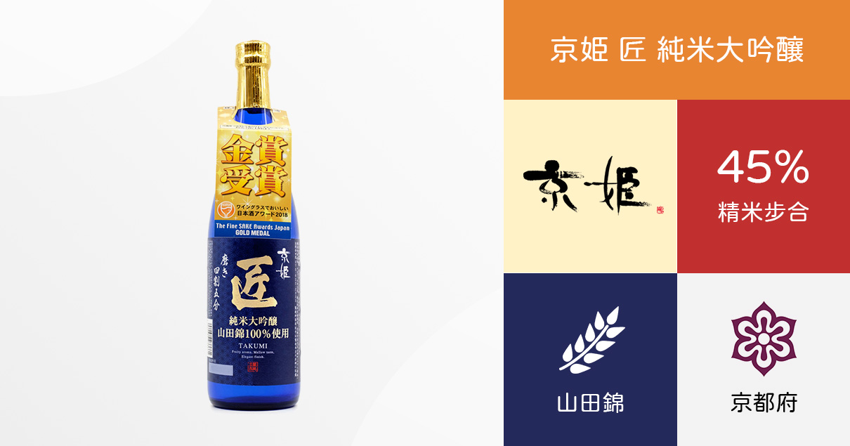 京姬 匠 純米大吟釀 1800ml
