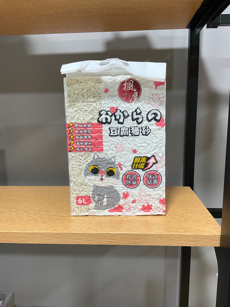楓之屋豆腐貓砂奶香味6l