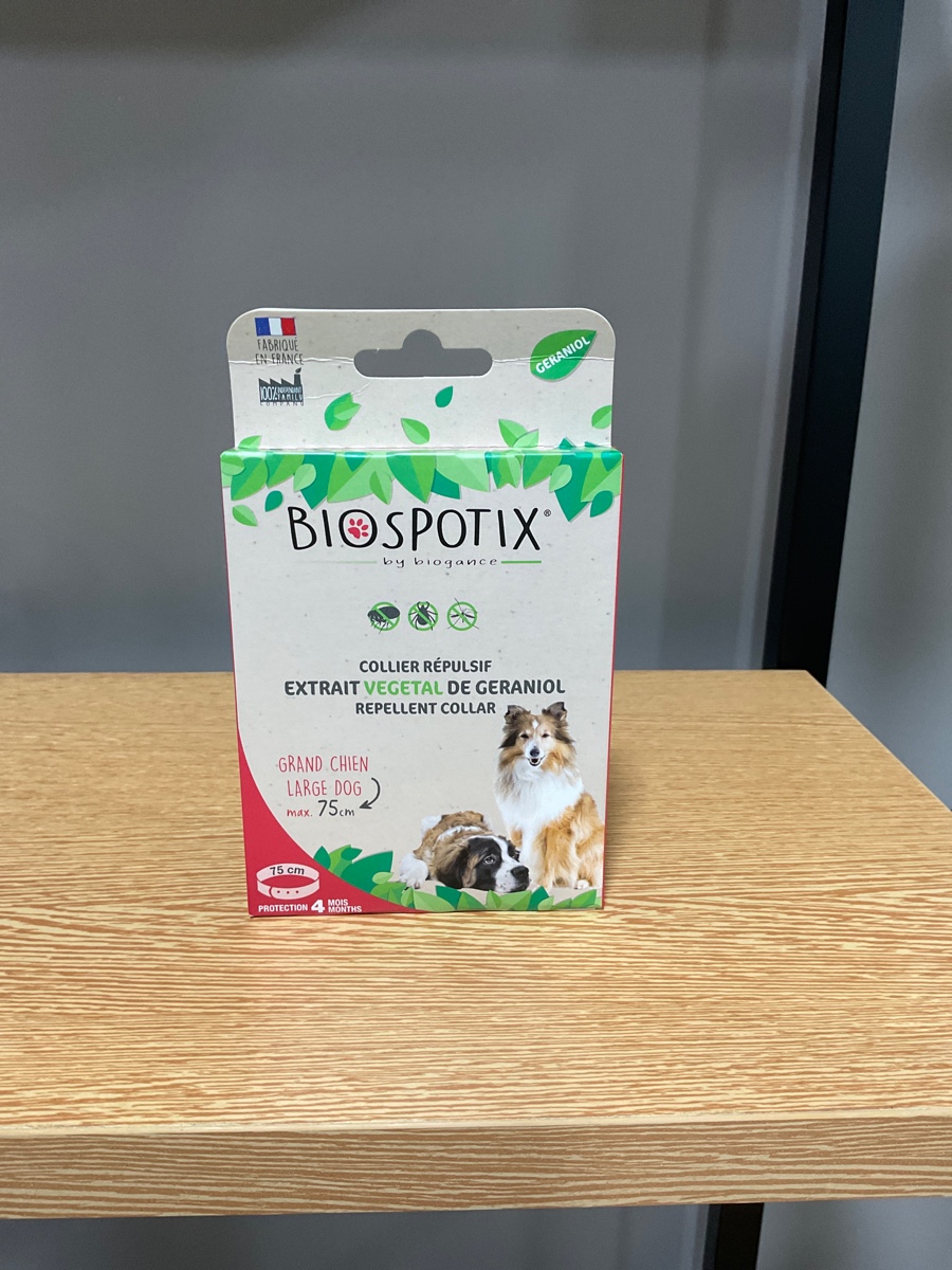 大型犬香葉醇精油防蚤頸帶