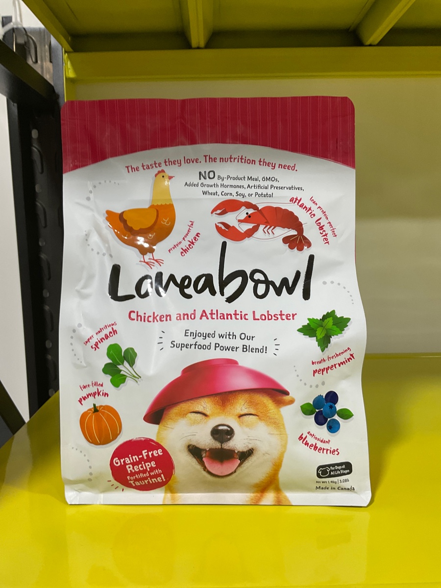 loveabowl無穀物龍蝦雞肉海陸全犬種配方1.4kg