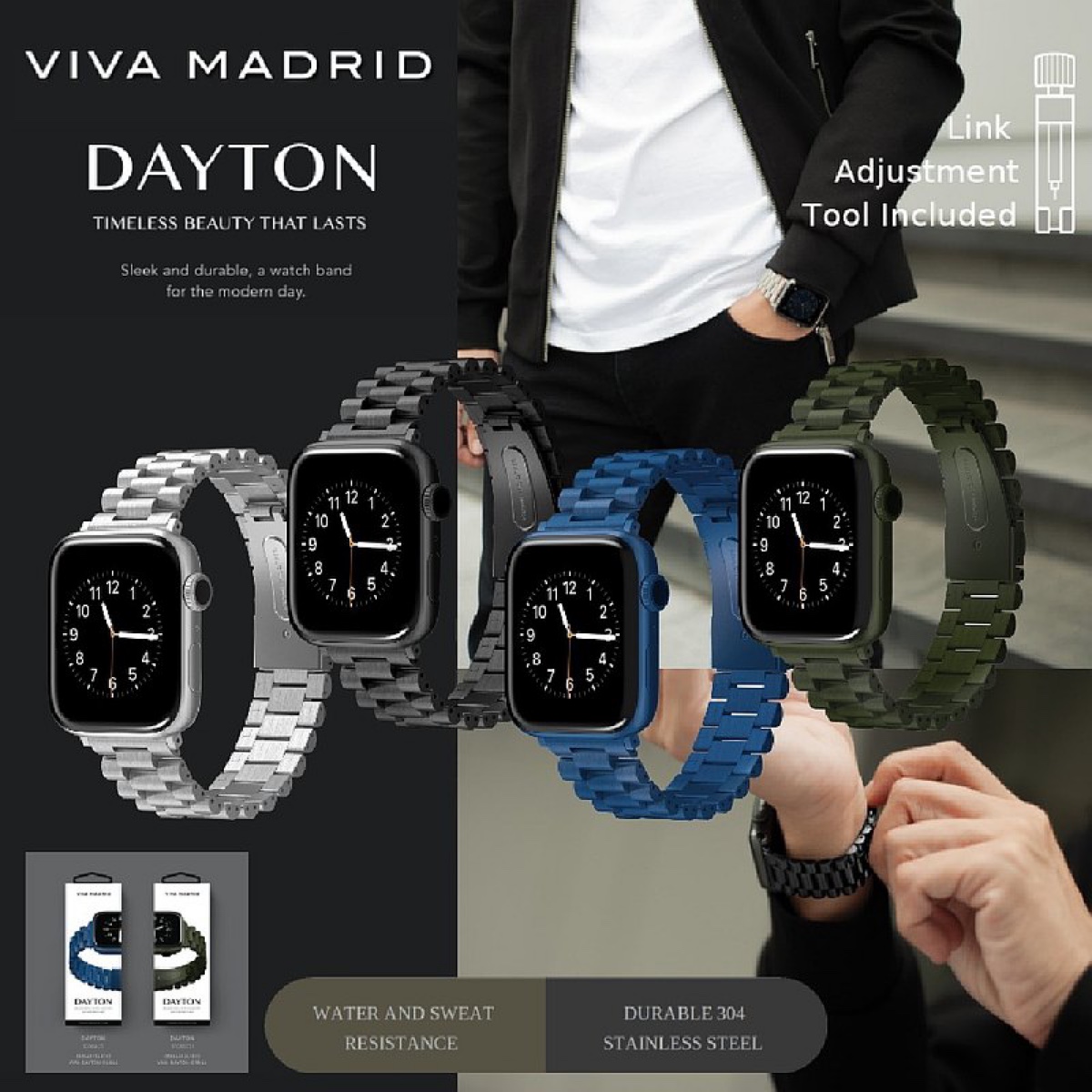 UNIQ /Viva 鋼錶帶