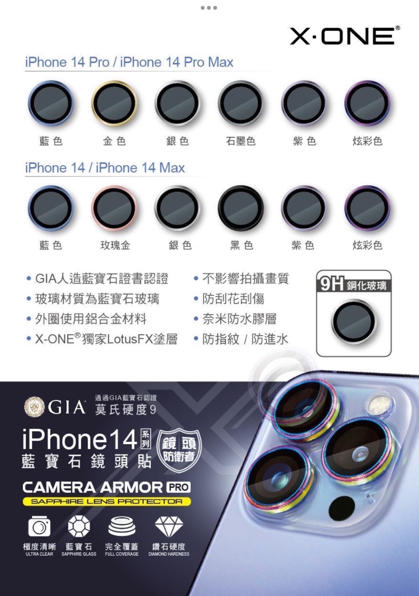 PE/XONE/極Extreme 鏡頭貼