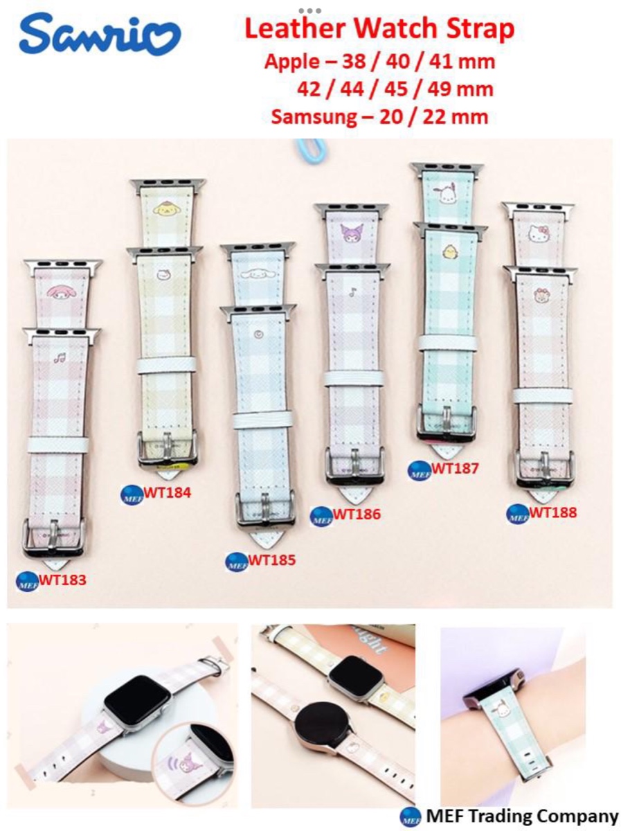 韓國 Sanrio/蠟筆小新 錶帶