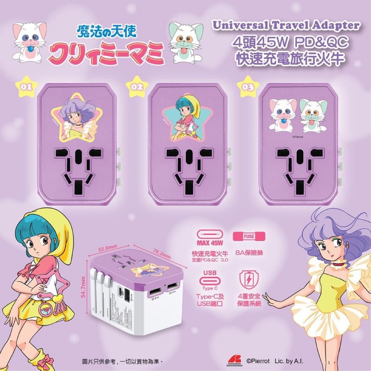 動漫工房 Sanrio/小忌廉/蠟筆小新/多啦A夢/EVA 旅行火牛