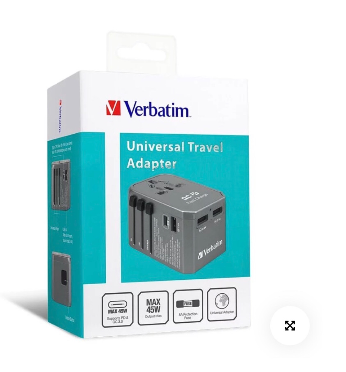 Verbatim 45W 旅行火牛