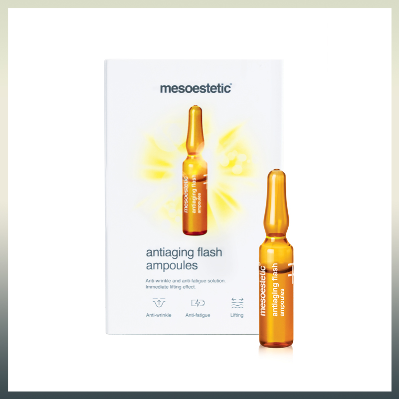 Mesoestetic Anti-Aging Flash Ampoules 速長楠竹精華