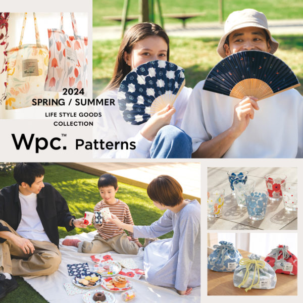 「心に、いつも、晴れもよう。」“Wpc. Patterns”2024年春夏コレクション公開