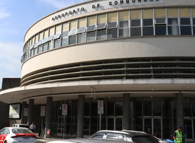 Fachada do Aeroporto de Congonhas