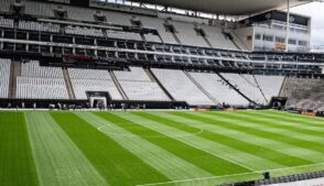 Arena Corinthians em Itaquera, zona leste de São Paulo.
