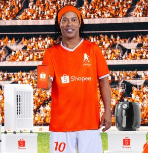Ronaldinho Gaúcho é o novo embaixador da Shopee para o Dia do Consumidor