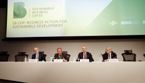 Sustainable Business COP30 é lançado em evento na CNI, para mobilizar o setor privado a contribuir com estratégias sustentáveis.