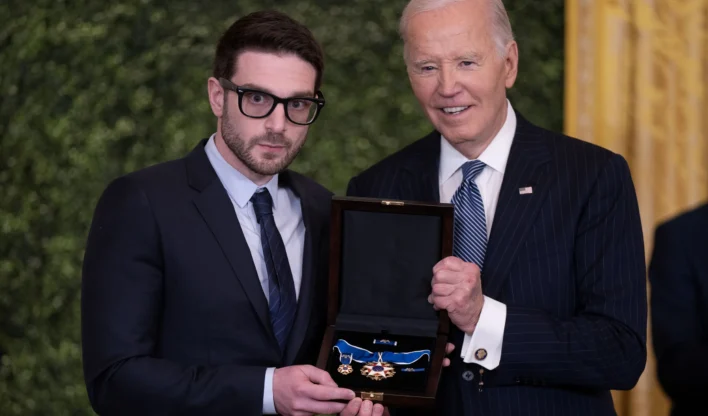 Alex Soros e Joe Biden