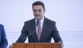 Ministro do Turismo Celso Sabino.