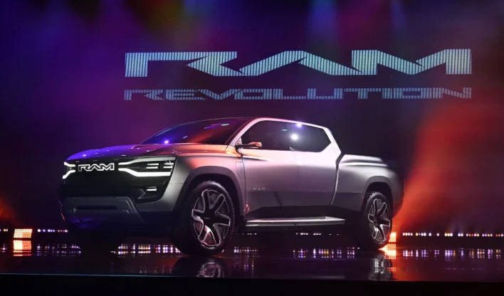 picape elétrica ram 1500 ev da stellantis