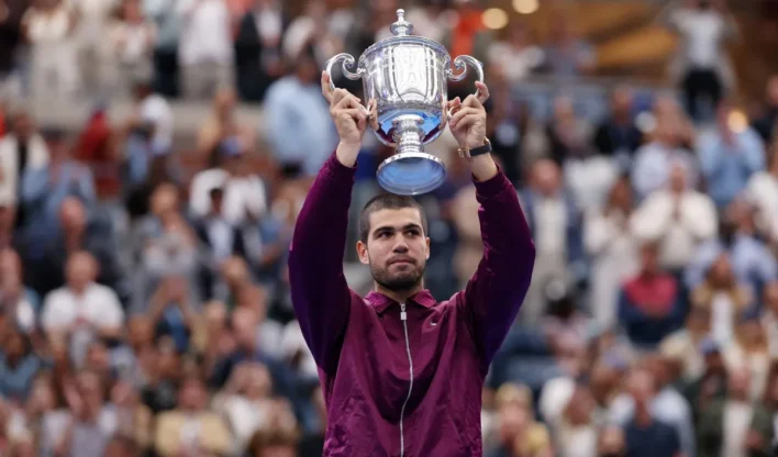 Carlos Alcaraz leva R$ 27 milhões por segundo título do US Open