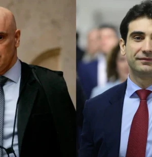 Fotos de Moraes e Galípolo