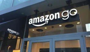 Fachada de uma loja Amazon Go