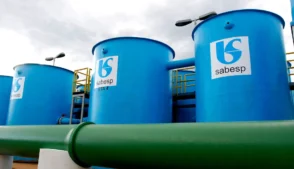 Torres de água da Sabespe