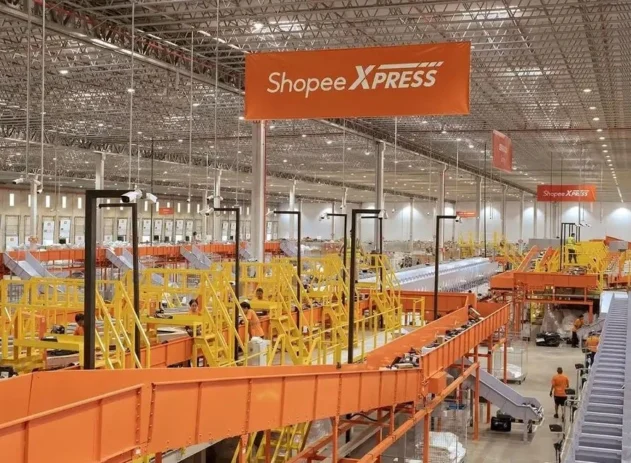Centro de distribuição da Shopee