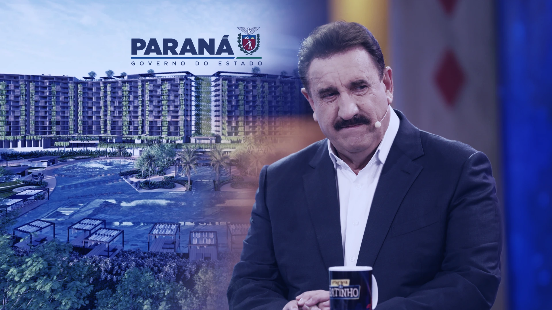 Apresentador Ratinho recebe aval do governo do Paraná para construção de resort de luxo em área de preservação