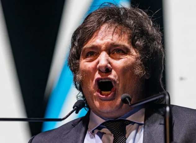 O presidente argentino Javier Milei