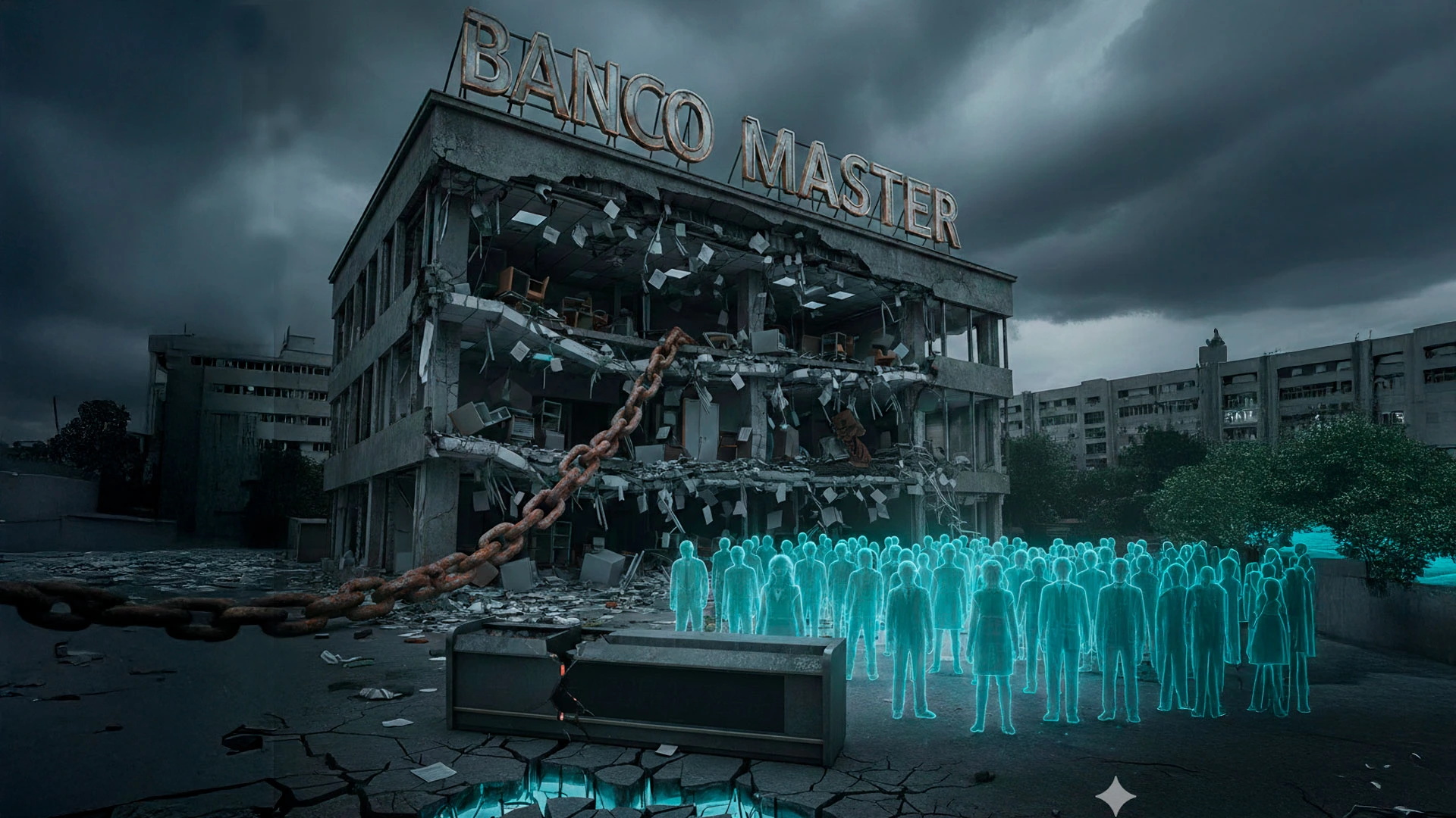 Liquidações ligadas ao Banco Master podem afetar mais de 1.400 empregos