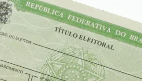 modelo de título de eleitor