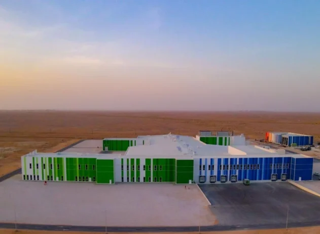 Unidade de processamento de carne bovina e cordeiro da Al Bashayer, em Thumrait, sul de Omã.