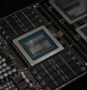 A Nvidia apresentou à CNBC o superchip Vera Rubin, com duas GPUs Rubin e uma CPU Vera, totalizando 17.000 componentes, na sede da Nvidia em Santa Clara, Califórnia, em 13 de fevereiro de 2026