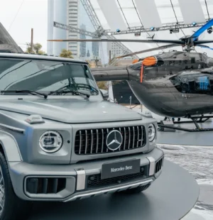 A Airbus Corporate Helicopters (ACH) e a Mercedes-Benz apresentaram, nesta quinta-feira (26), o novo ACH145 Mercedes-Benz Edition durante um evento em São Paulo, cidade que abriga uma das maiores frotas de helicópteros privados e executivos do mundo.