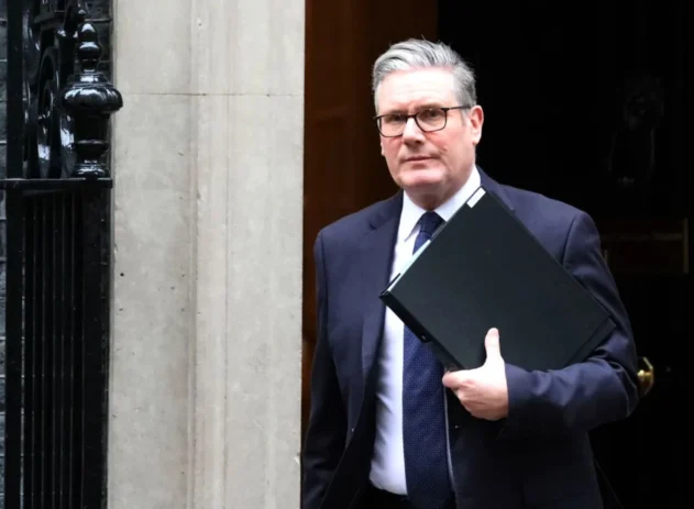 O primeiro-ministro britânico Keir Starmer