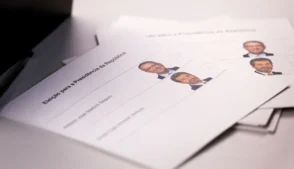 Cédula de votação em Portugal