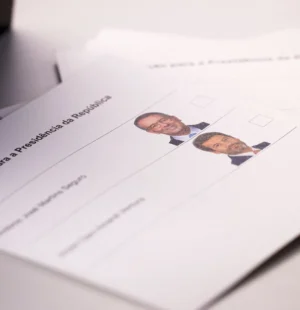 Cédula de votação em Portugal